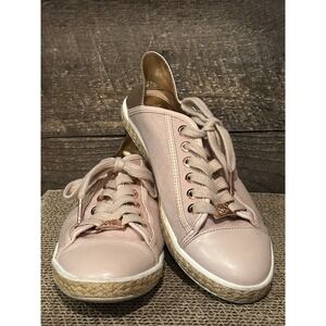 Michael Kors Woman's Kristy Slide Heel Cap Espadrille‎ Sneakers Pink, Size: 7M